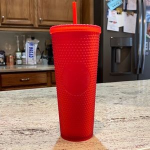 Starbucks Studded Red Matte Tumbler